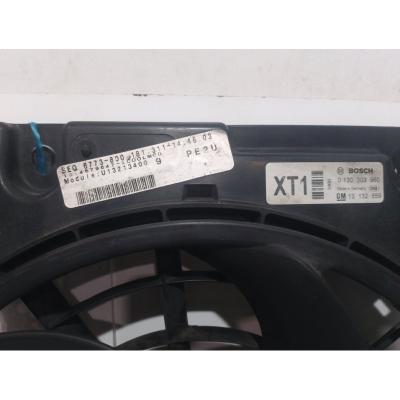 Recambio de electroventilador radiador aire acondicionado para opel astra gtc cosmo referencia OEM IAM  3135103605 13147279