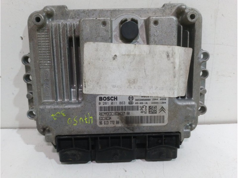 Recambio de centralita motor uce para peugeot 307 berlina (s2) xs referencia OEM IAM 0281011863 9653958980 