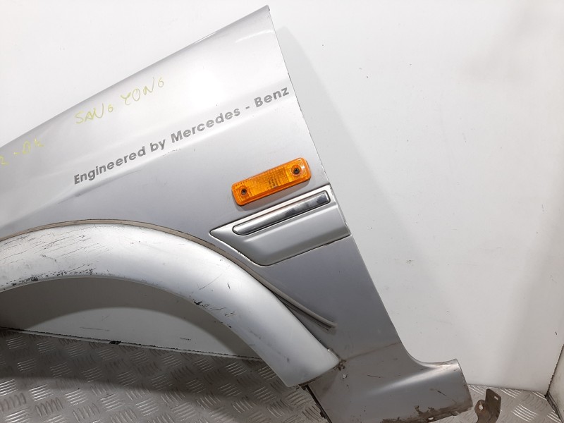 Recambio de aleta delantera izquierda para ssangyong musso 2.3 tdi referencia OEM IAM  PLATA 