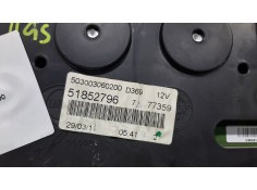 Recambio de cuadro instrumentos para fiat punto (199) easy referencia OEM IAM 51852796 503003060200  2