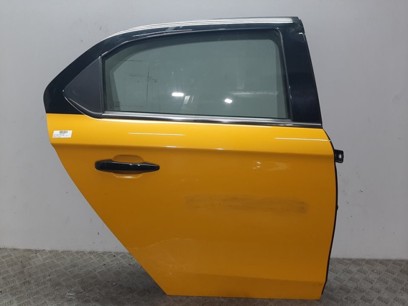 Recambio de puerta trasera derecha para citroën c-elysée shine referencia OEM IAM 9675190680 AMARILLO 