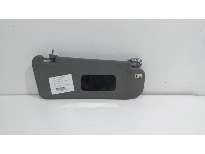 Recambio de parasol derecho para daewoo kalos 1.2 se referencia OEM IAM 96537730  