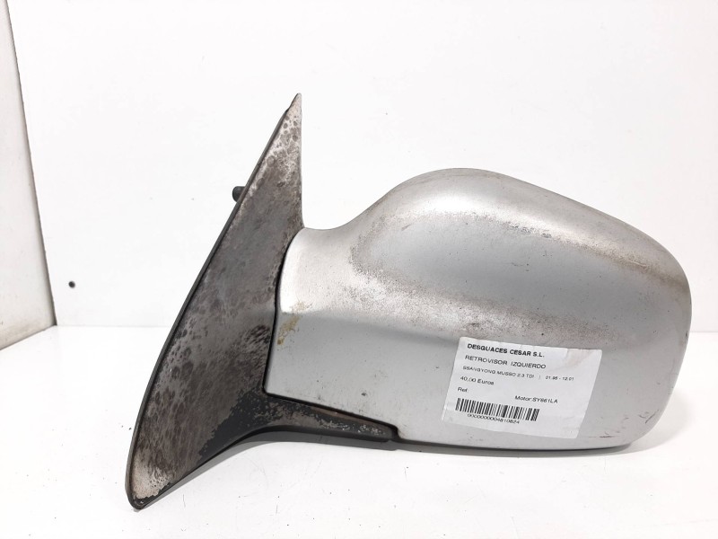 Recambio de retrovisor izquierdo para ssangyong musso 2.3 tdi referencia OEM IAM  PLATA ELÉCTRICO Recambio de retrovisor izquierdo para ssangyong musso 2.3 tdi referencia OEM IAM  PLATA ELÉCTRICO