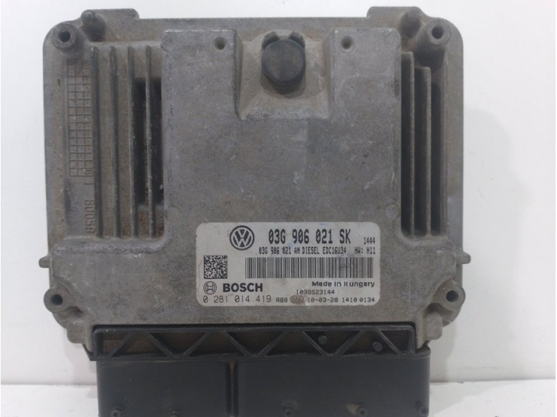 Recambio de centralita motor uce para seat altea (5p1) arena referencia OEM IAM 03G906021SK 0281014419 0281014419