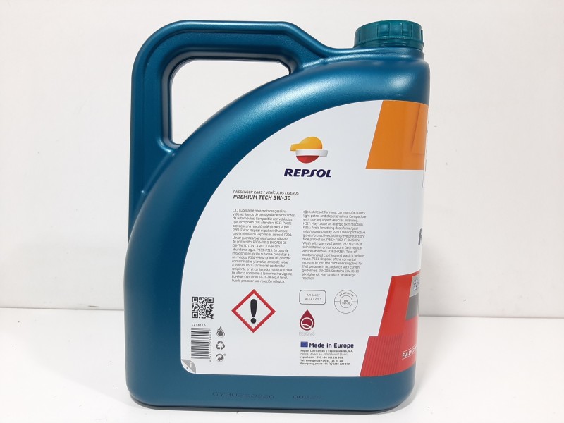 Recambio de aceite 5w-30 para material nuevo referencia OEM IAM   
