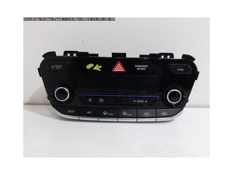 Recambio de mando calefaccion / aire acondicionado para hyundai ioniq referencia OEM IAM 97250G2150MBI  