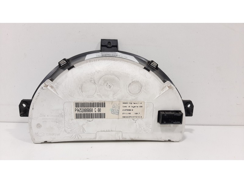Recambio de cuadro instrumentos para citroën c2 vts referencia OEM IAM 9652998080G 21675596 