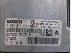 Recambio de centralita motor uce para citroën xsara picasso 1.6 hdi 110 satisfaction referencia OEM IAM 0281012466   2