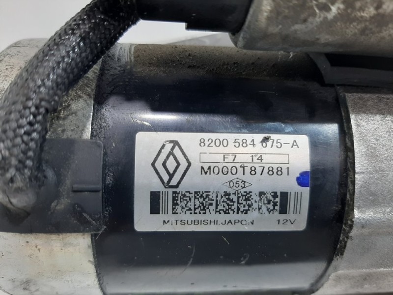 Recambio de motor arranque para nissan tiida (c11x/sc11x) acenta referencia OEM IAM 8200584675A M000T87881 