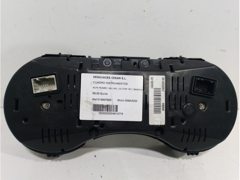 Recambio de cuadro instrumentos para alfa romeo 159 (140) 1.9 jtdm 16v / selective referencia OEM IAM 0156079251  