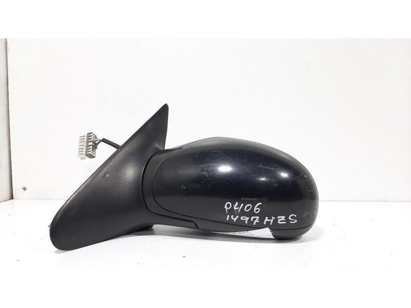 Recambio de retrovisor izquierdo para peugeot 406 berlina (s1/s2) srdt referencia OEM IAM 8149V3 NEGRO ELECTRICO