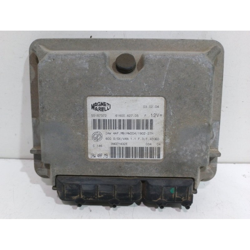 Recambio de centralita motor uce para fiat seicento (187) active referencia OEM IAM 55187372 IAW4AFM9 