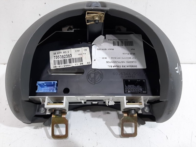 Recambio de cuadro instrumentos para fiat seicento (187) active referencia OEM IAM   