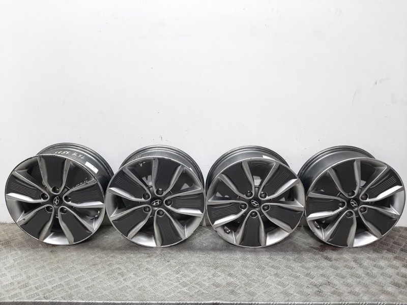 Recambio de juego llantas para hyundai ioniq referencia OEM IAM 52910G2300 7.0JX17 NEGRO