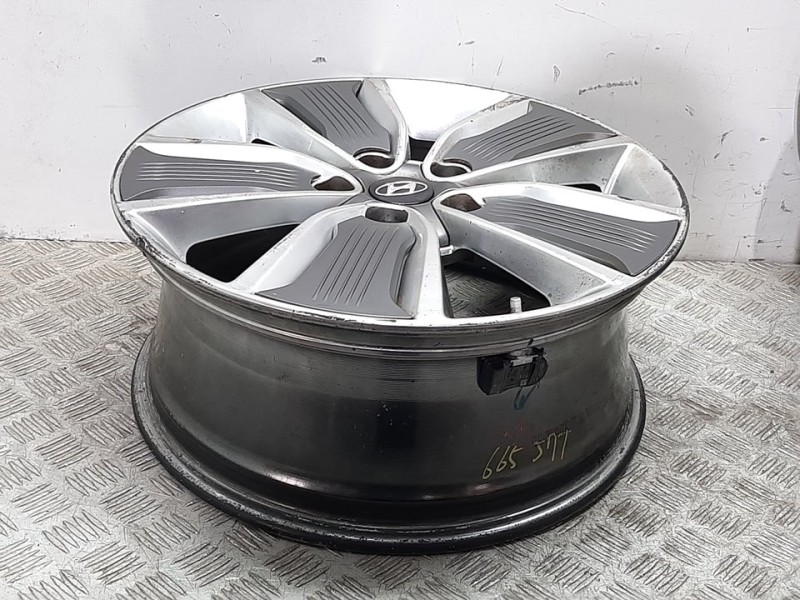 Recambio de juego llantas para hyundai ioniq referencia OEM IAM 52910G2300 7.0JX17 NEGRO