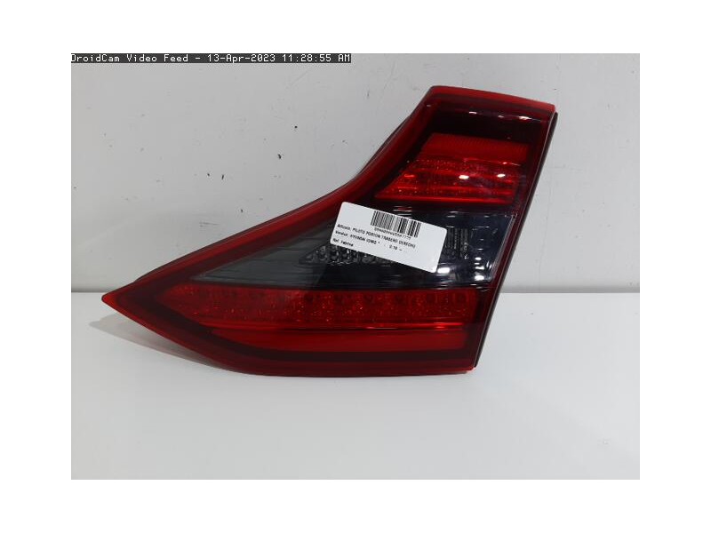 Recambio de piloto porton trasero derecho para hyundai ioniq referencia OEM IAM 92404G2100  