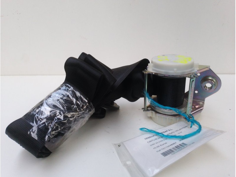 Recambio de cinturon seguridad delantero izquierdo para bmw x3 (e83) 2.0d referencia OEM IAM 72113448357  