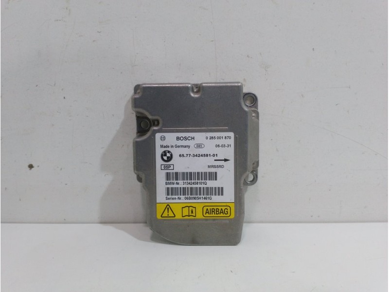 Recambio de centralita airbag para bmw x3 (e83) 2.0d referencia OEM IAM 6577342458101 0285001870 