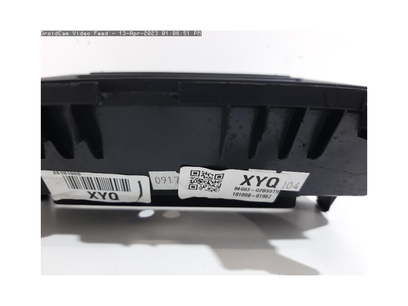 Recambio de toma de corriente para hyundai ioniq referencia OEM IAM 84675G20104X  