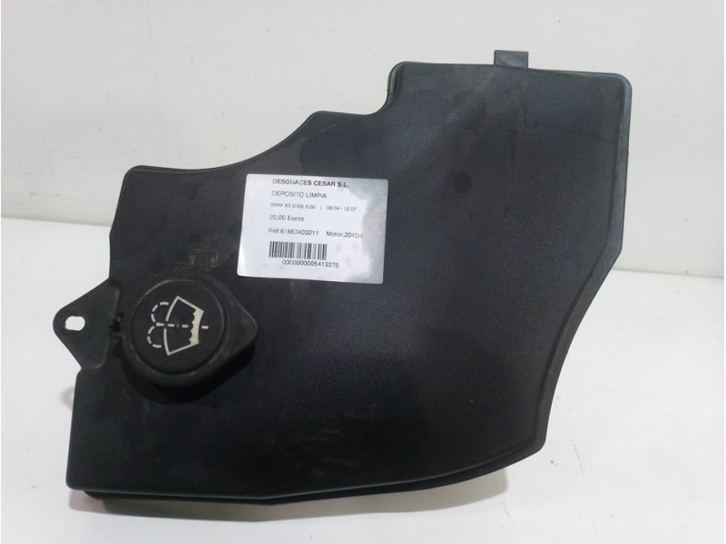 Recambio de deposito limpia para bmw x3 (e83) 2.0d referencia OEM IAM 61663403211  