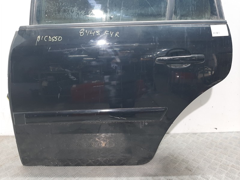 Recambio de puerta trasera izquierda para citroën c4 picasso sx referencia OEM IAM 9006K5 NEGRO 