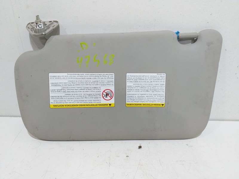 Recambio de parasol derecho para nissan leaf basis referencia OEM IAM   