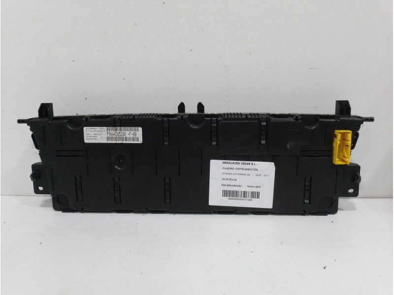 Recambio de cuadro instrumentos para citroën c4 picasso sx referencia OEM IAM 9664365280 281129745D 