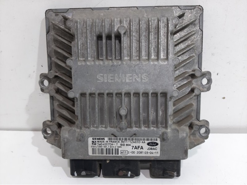 Recambio de centralita motor uce para ford fusion (cbk) ambiente referencia OEM IAM 5WS40070AT SIEMENS 