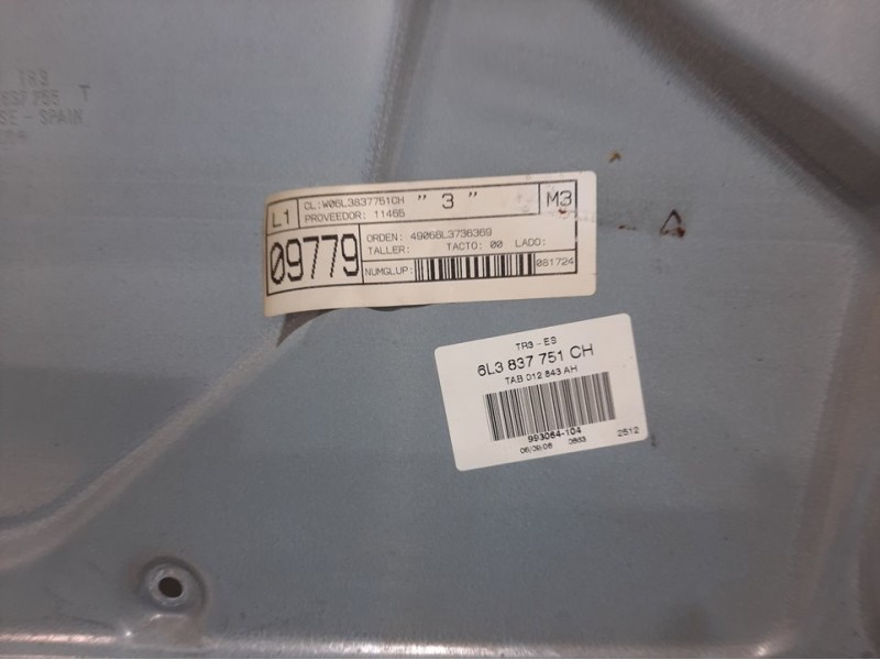 Recambio de elevalunas delantero izquierdo para seat ibiza (6l1) hit referencia OEM IAM   