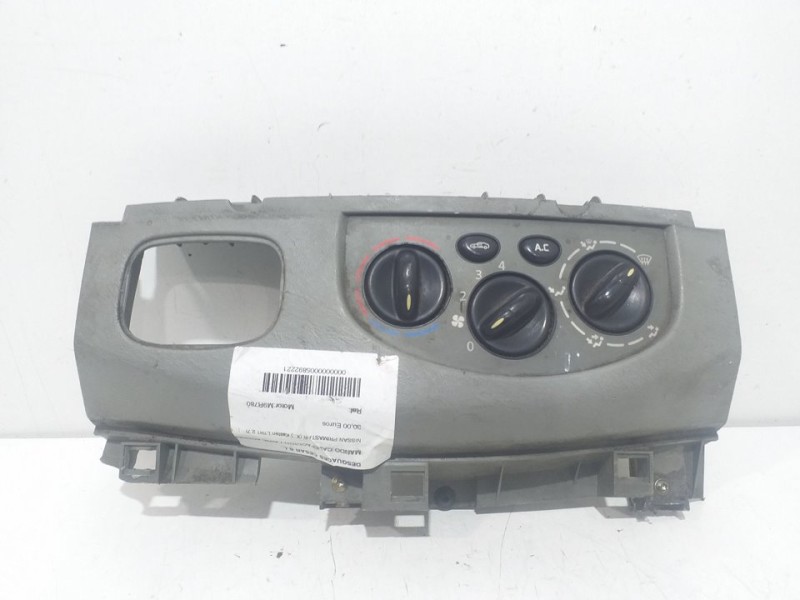 Recambio de mando calefaccion / aire acondicionado para nissan primastar (x..) kasten l1h1 2.7t referencia OEM IAM 8200004603  