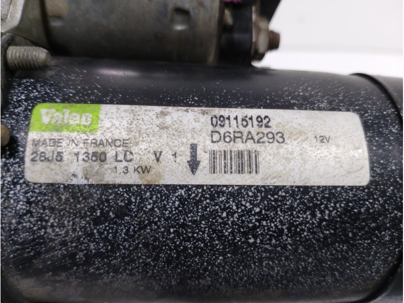 Recambio de motor arranque para opel tigra twin top enjoy referencia OEM IAM D6RA293  