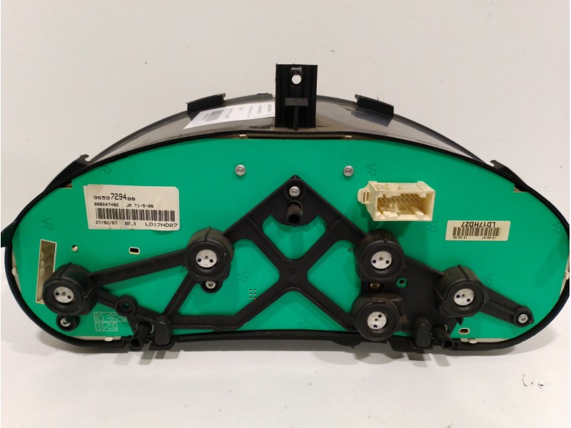 Recambio de cuadro instrumentos para peugeot 206 berlina xs-line referencia OEM IAM 9659729480  