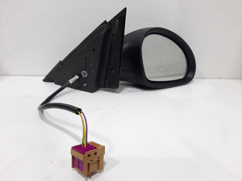 Recambio de retrovisor derecho para seat ibiza (6l1) reference referencia OEM IAM  NEGRO ELECTRICO