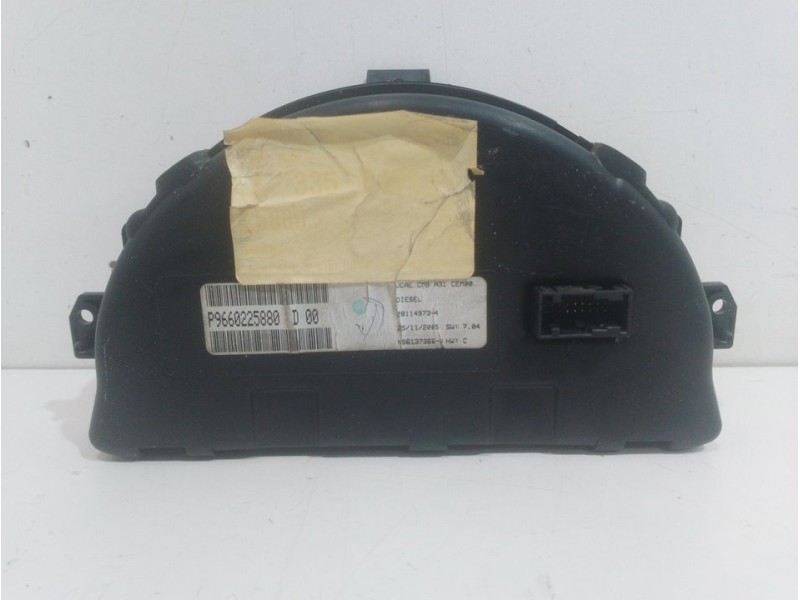 Recambio de cuadro instrumentos para citroën c2 furio referencia OEM IAM 9660225880  