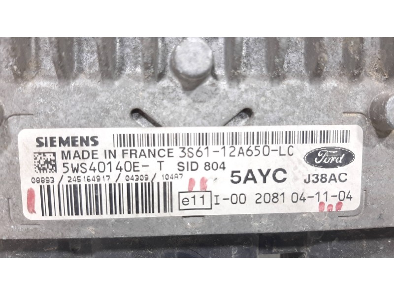 Recambio de centralita motor uce para ford fusion (cbk) ambiente referencia OEM IAM 1303232  