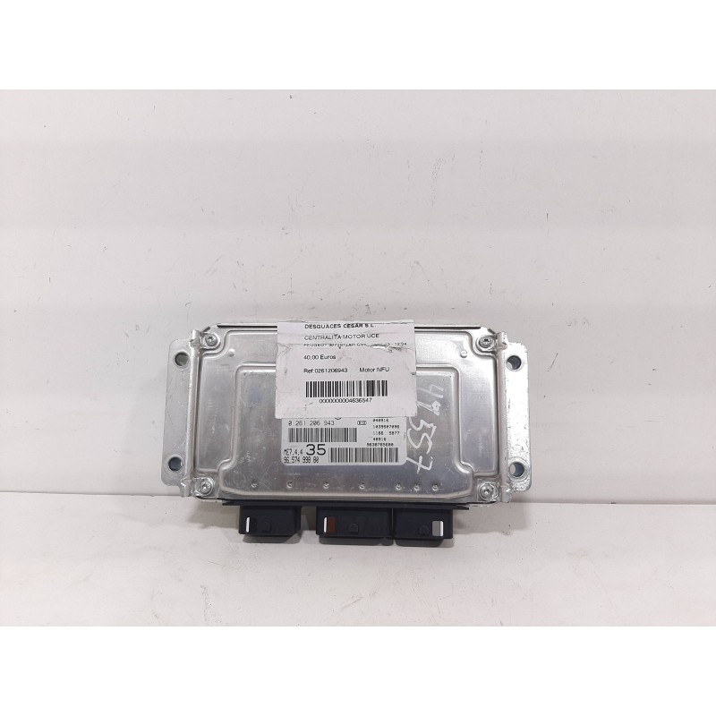 Recambio de centralita motor uce para peugeot 307 (s1) xr clim referencia OEM IAM 0261206943  