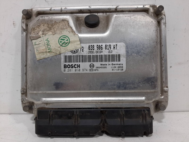 Recambio de centralita motor uce para volkswagen golf iv berlina (1j1) conceptline referencia OEM IAM 038906018T 0281010874 