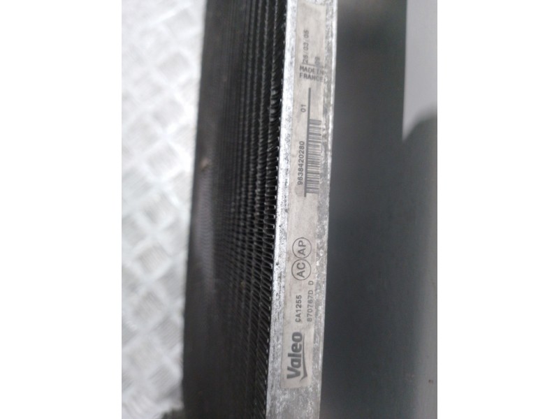 Recambio de condensador / radiador aire acondicionado para citroën c4 coupe vts referencia OEM IAM 9638420280   Recambio de condensador / radiador aire acondicionado para citroën c4 coupe vts referencia OEM IAM 9638420280