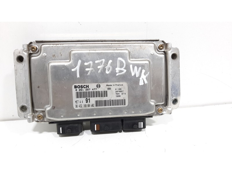 Recambio de centralita motor uce para peugeot 206 berlina xs referencia OEM IAM 0261207477  