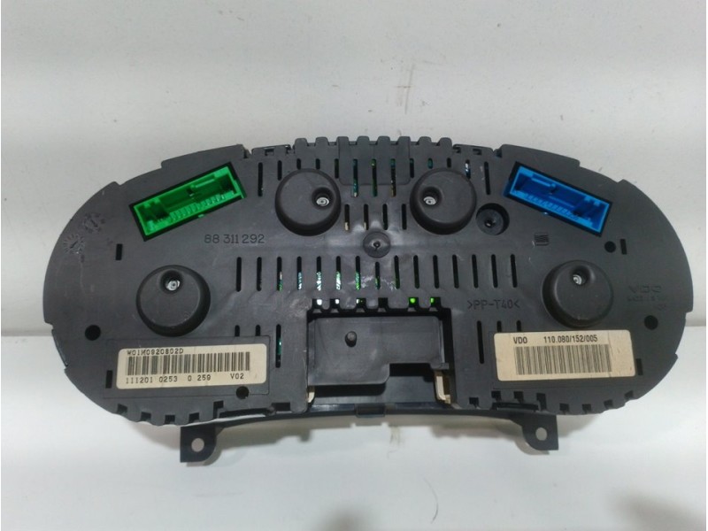 Recambio de cuadro instrumentos para seat leon (1m1) signo referencia OEM IAM 1M0920800BX  