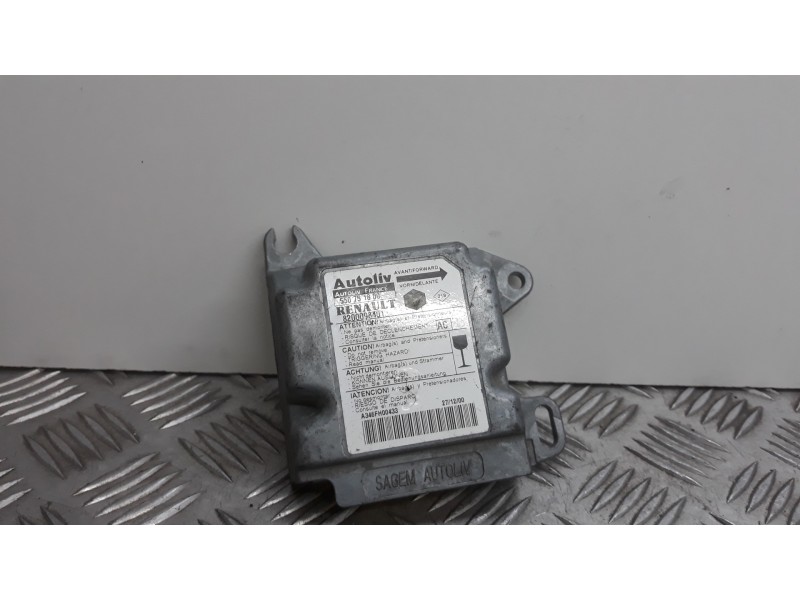 Recambio de centralita airbag para renault kangoo (f/kc0) authentique referencia OEM IAM 550751800  