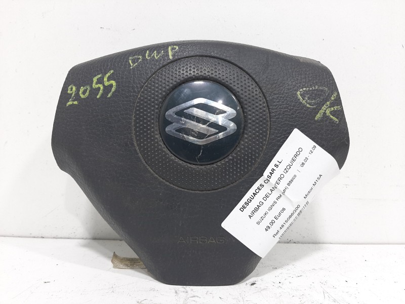 Recambio de airbag delantero izquierdo para suzuki ignis rm (mh) básico referencia OEM IAM 4815086G00  