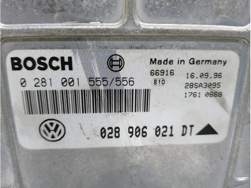Recambio de centralita motor uce para volkswagen passat berlina (3b2) comfortline referencia OEM IAM 028906021DT 0281001555 