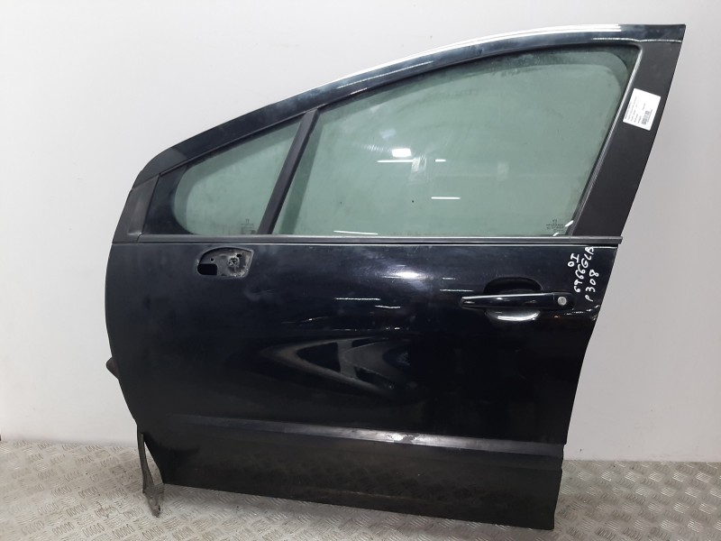 Recambio de puerta delantera izquierda para peugeot 308 sport referencia OEM IAM 9002Z1 NEGRO 