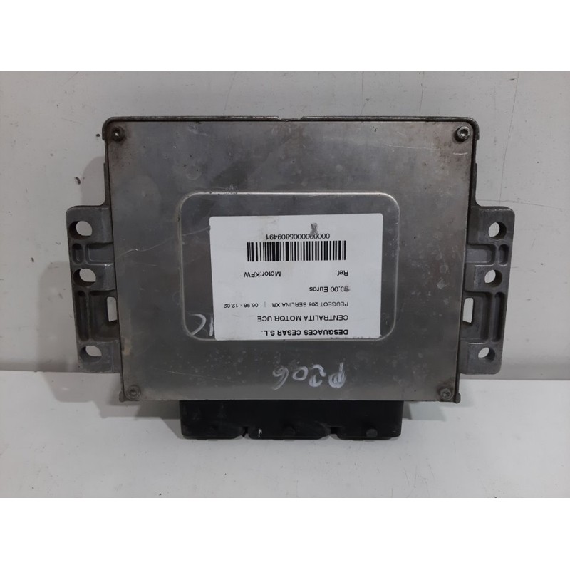 Recambio de centralita motor uce para peugeot 206 berlina xr referencia OEM IAM   