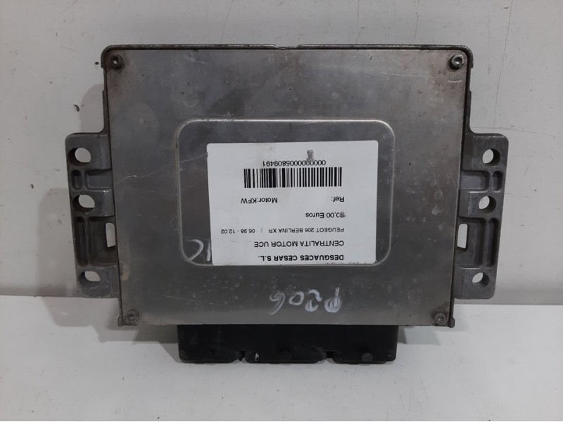 Recambio de centralita motor uce para peugeot 206 berlina xr referencia OEM IAM   