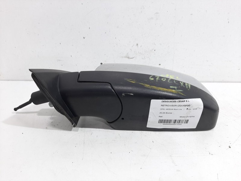 Recambio de retrovisor izquierdo para opel meriva blue line referencia OEM IAM   