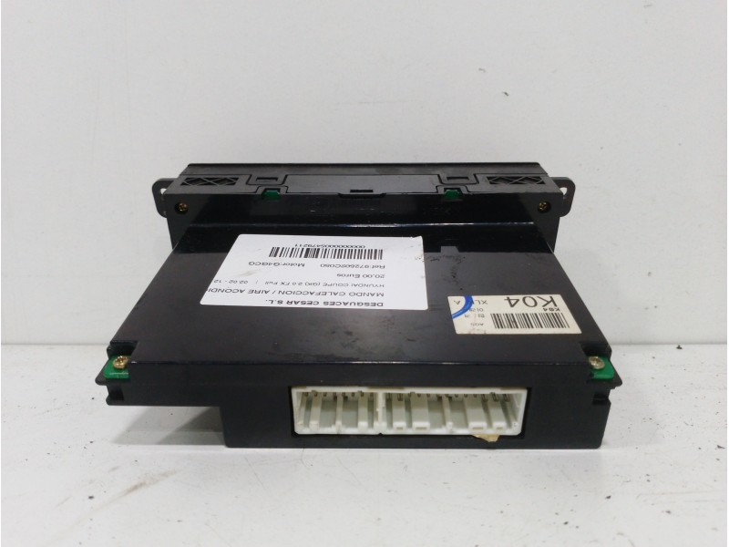 Recambio de mando calefaccion / aire acondicionado para hyundai coupe (gk) 2.0 fx full referencia OEM IAM 972502C050   Recambio de mando calefaccion / aire acondicionado para hyundai coupe (gk) 2.0 fx full referencia OEM IAM 972502C050