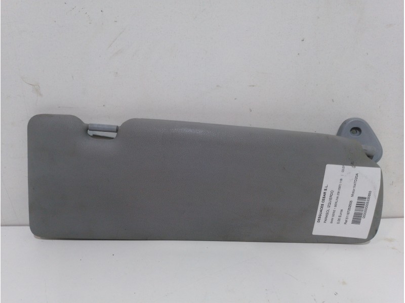Recambio de parasol izquierdo para bmw serie 1 berlina (e81/e87) 118i referencia OEM IAM 51167252505  