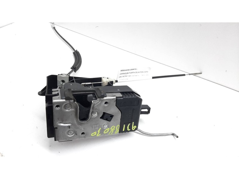 Recambio de cerradura puerta delantera derecha para opel vectra c berlina essentia referencia OEM IAM 13210770 5 PINES 
